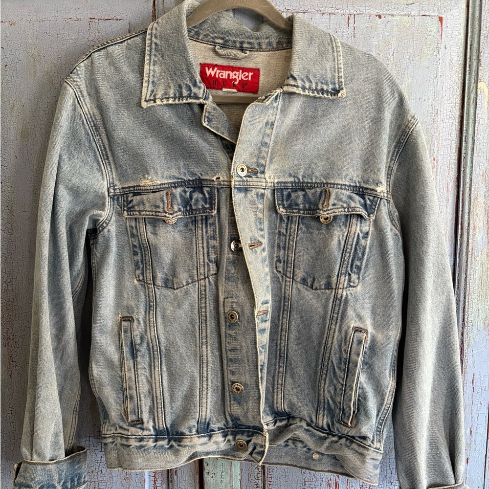 Vintage Wrangler Blue Denim Jacket